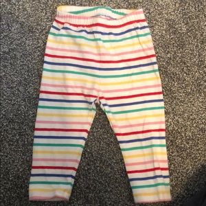 Infant girls multi colored leggings